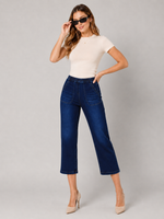 Load image into Gallery viewer, Snap Capri 01 Jeans