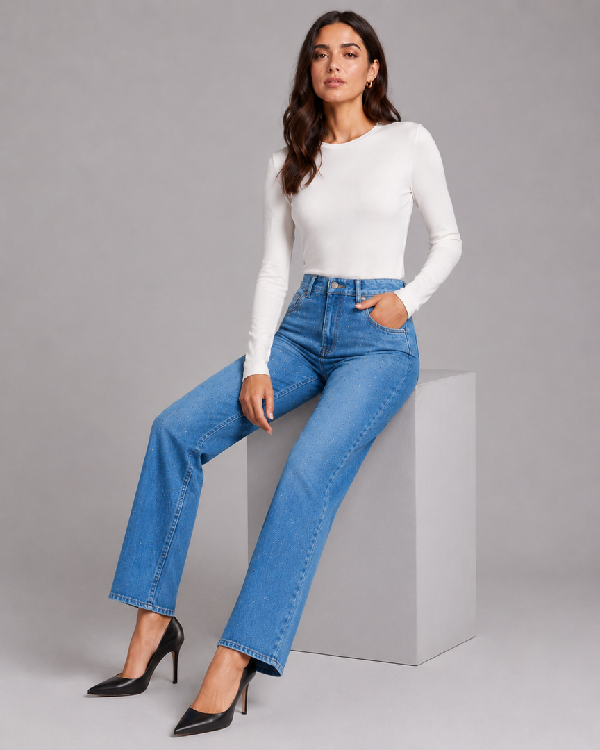 RIOT STRAIGHT denim jean