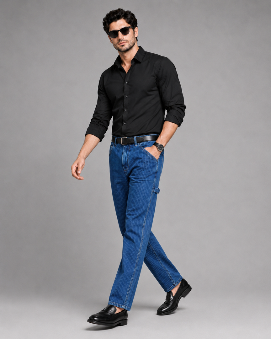 Sculpted Volume Streetwear Jeans