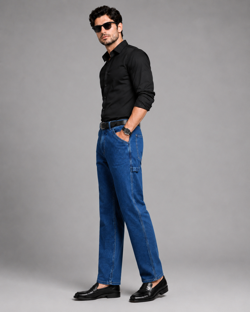 Sculpted Volume Streetwear Jeans