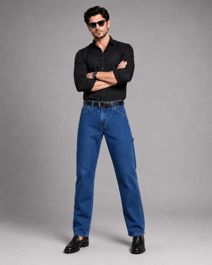 Sculpted Volume Streetwear Jeans