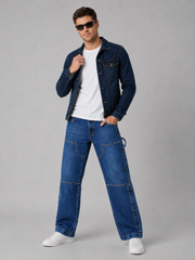 Onyx Stud Cargo Jean