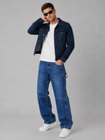 Load image into Gallery viewer, Onyx Stud Cargo Jean