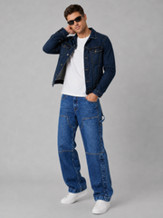 Onyx Stud Cargo Jean