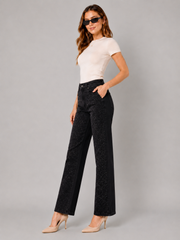 FOUNDRY NOIR bead denim jean