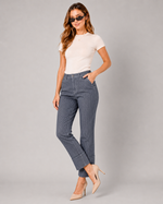 Load image into Gallery viewer, Split Line Denim Jeans
