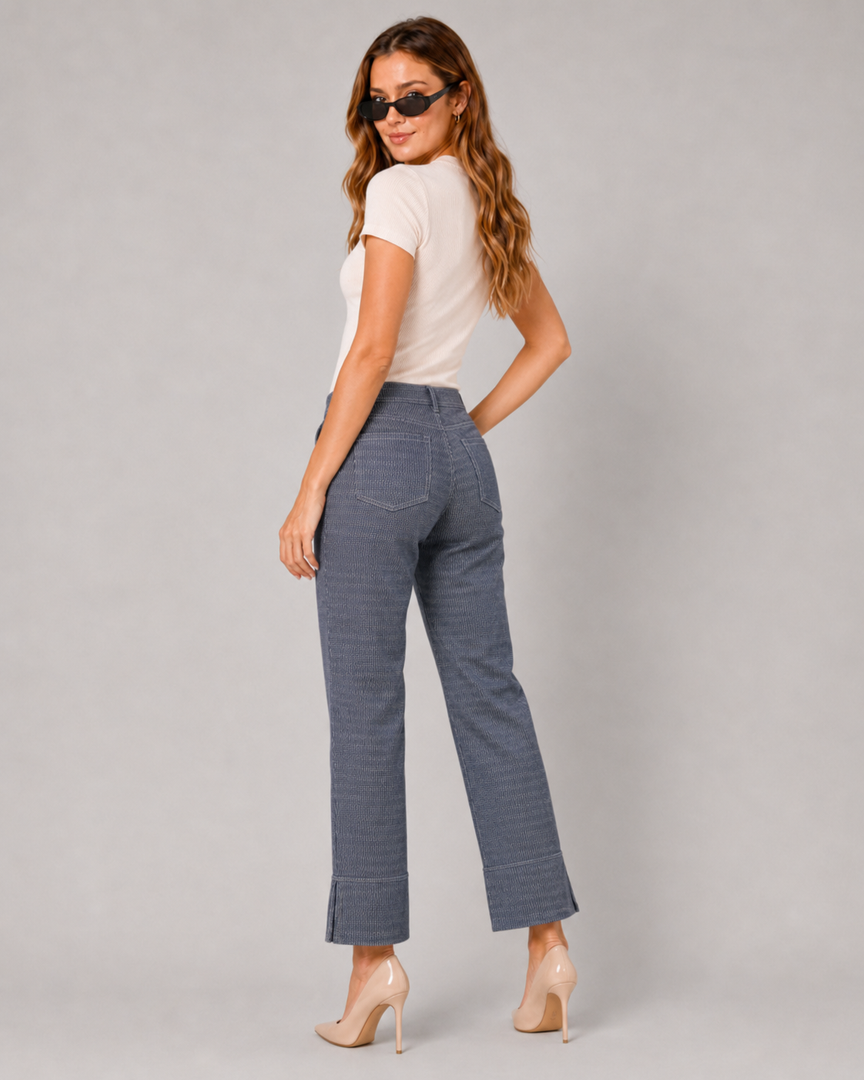 Split Line Denim Jeans