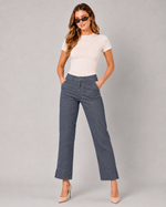 Load image into Gallery viewer, Split Line Denim Jeans