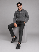Load image into Gallery viewer, Obsidian Denim Jacket