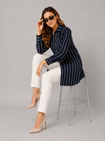 Load image into Gallery viewer, Draped Tunic Casual Shirt