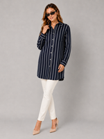 Load image into Gallery viewer, Draped Tunic Casual Shirt