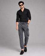 Load image into Gallery viewer, Forge Cargo Denim Pants