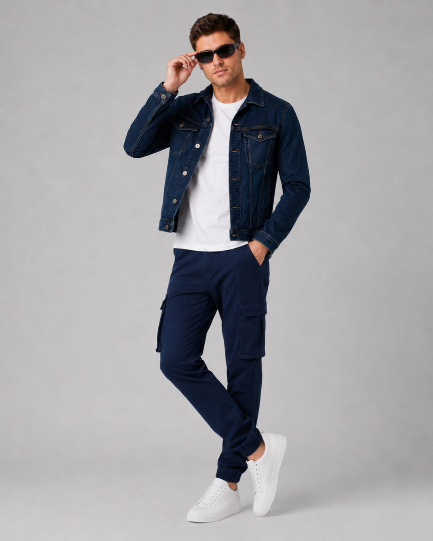 Kinetic Cargo Denim Jeans