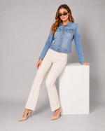Load image into Gallery viewer, HALO Light Blue DENIM jacket