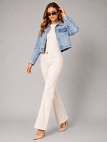 Load image into Gallery viewer, Chrome RIder Denim Jacket