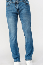Load image into Gallery viewer, Azure Blue Denim Jeans - MEN&#39;s Trousers - UrbanKoach
