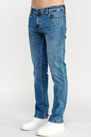 Azure Blue Denim Jeans - MEN's Trousers - UrbanKoach