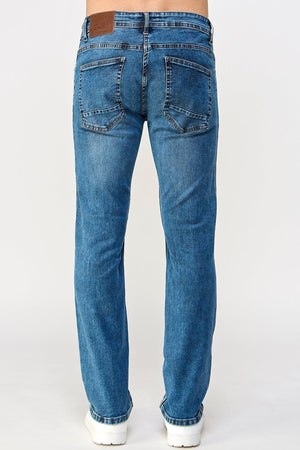 Azure Blue Denim Jeans - MEN's Trousers - UrbanKoach