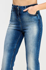 Load image into Gallery viewer, Blue Wash Denim Jeans - Ladies Trousers - UrbanKoach
