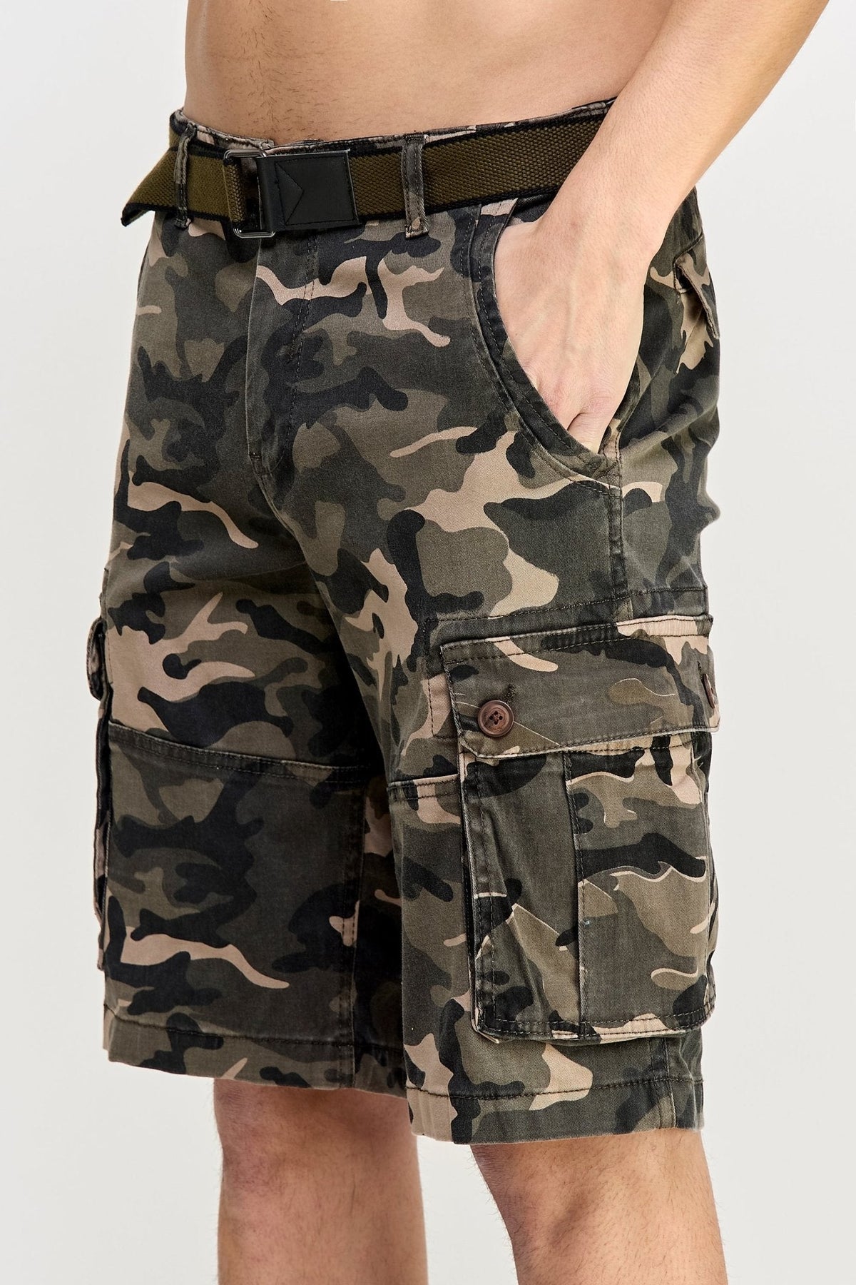 camouflage Cargo Shorts - MEN's Shorts - UrbanKoach