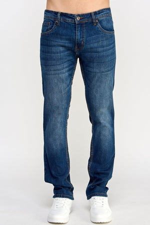 Cobalt Blue Jeans - MEN's Trousers - UrbanKoach