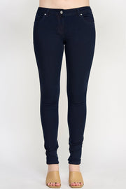 Dark - Blue Straight Fit Jeans - Ladies Trousers - UrbanKoach