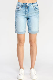 Dazzle Denim Shorts - Ladies Shorts - UrbanKoach