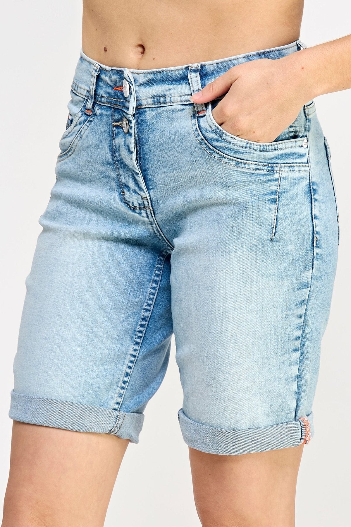 Dazzle Denim Shorts - Ladies Shorts - UrbanKoach