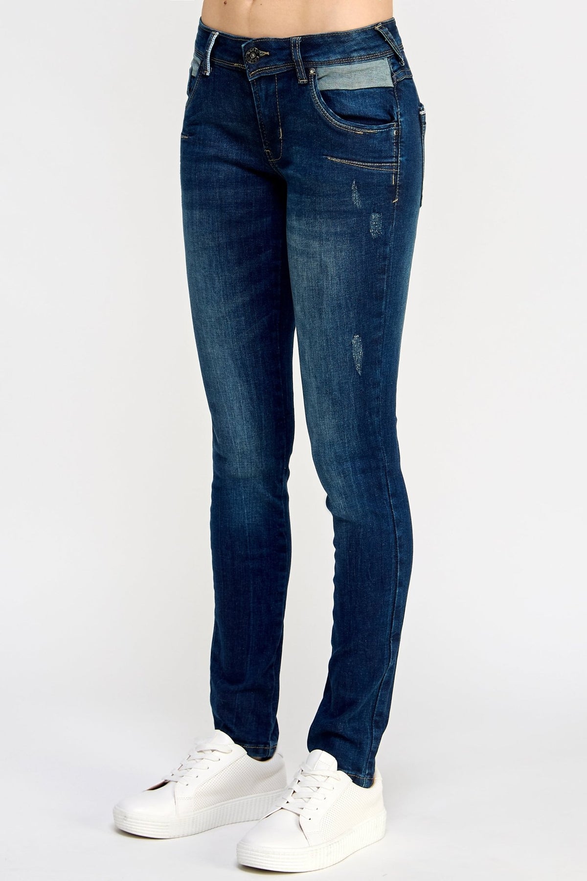 Indigo Denim Jeans - Ladies Trousers - UrbanKoach