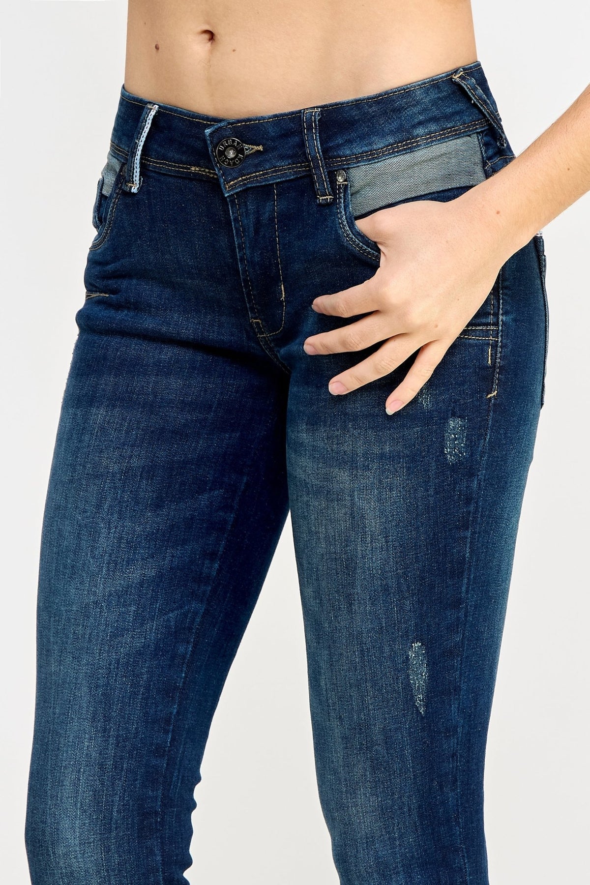 Indigo Denim Jeans - Ladies Trousers - UrbanKoach