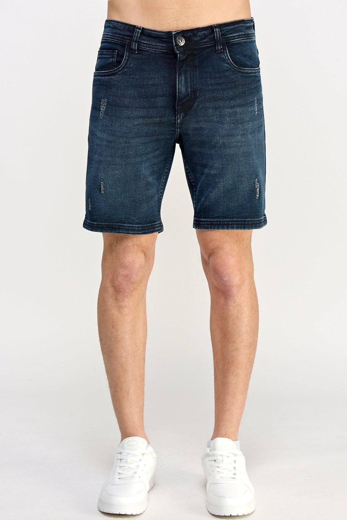 Indigo Denim Shorts - MEN's Shorts - UrbanKoach