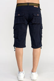 Navy Cargo Shorts - MEN's Shorts - UrbanKoach