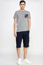 Load image into Gallery viewer, Navy Cargo Shorts - MEN&#39;s Shorts - UrbanKoach
