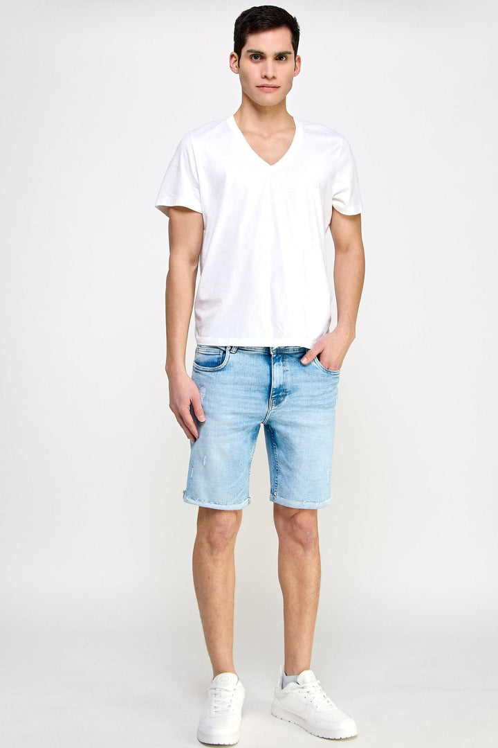 Pablo Denim Shorts - MEN's Shorts - UrbanKoach