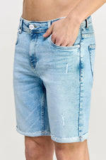 Load image into Gallery viewer, Pablo Denim Shorts - MEN&#39;s Shorts - UrbanKoach
