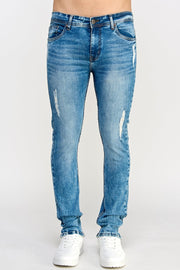 Ripped Blue Jeans - MEN's Trousers - UrbanKoach