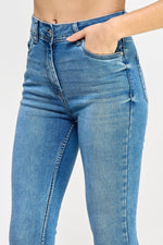 Load image into Gallery viewer, Skinny High Rise Denim Jeans - Ladies Trousers - UrbanKoach
