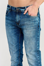 Load image into Gallery viewer, Sky Sapphire Jeans - MEN&#39;s Trousers - UrbanKoach
