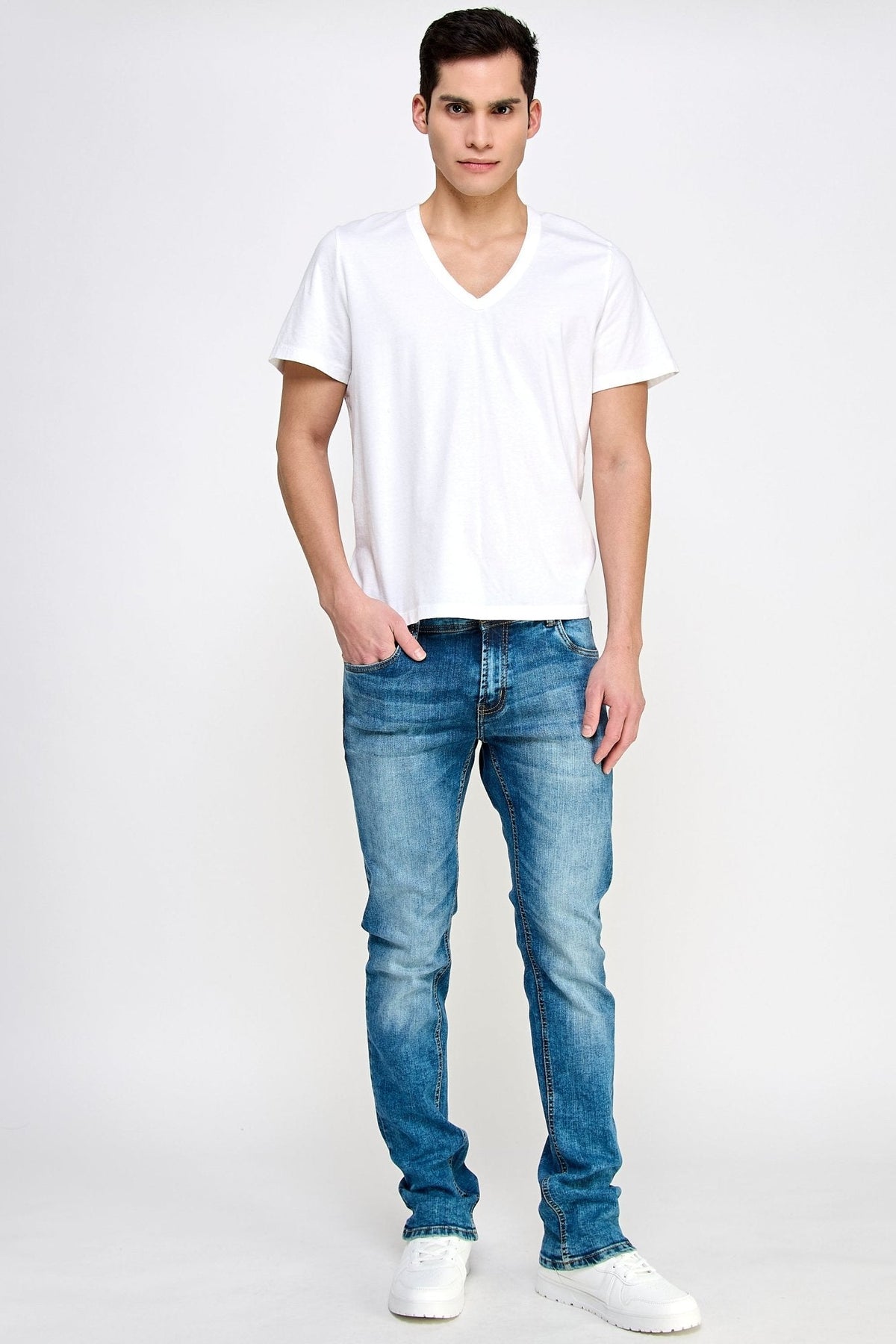 Sky Sapphire Jeans - MEN's Trousers - UrbanKoach