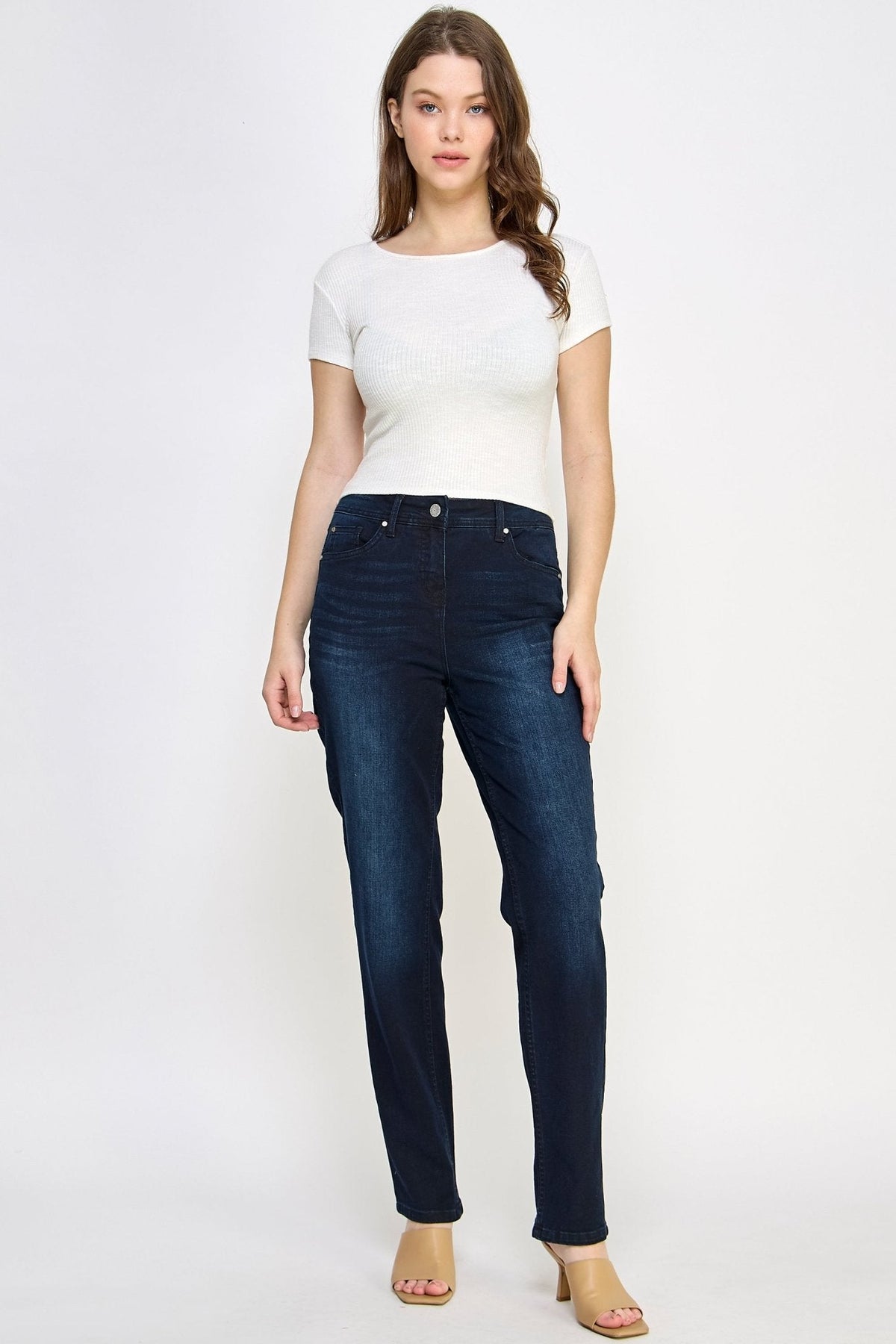 Stella Indigo Denim Jeans - Ladies Trousers - UrbanKoach