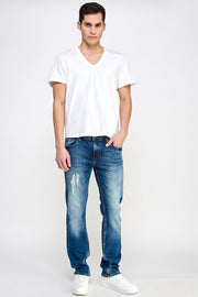 Straight - Fit Denim Jeans - MEN's Trousers - UrbanKoach