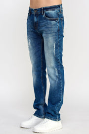 Straight - Fit Denim Jeans - MEN's Trousers - UrbanKoach