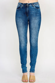 Veronica Mid - Blue Jeans - Ladies Trousers - UrbanKoach